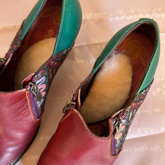 Socofy genuine leather women shoes - Picture 10 of 15